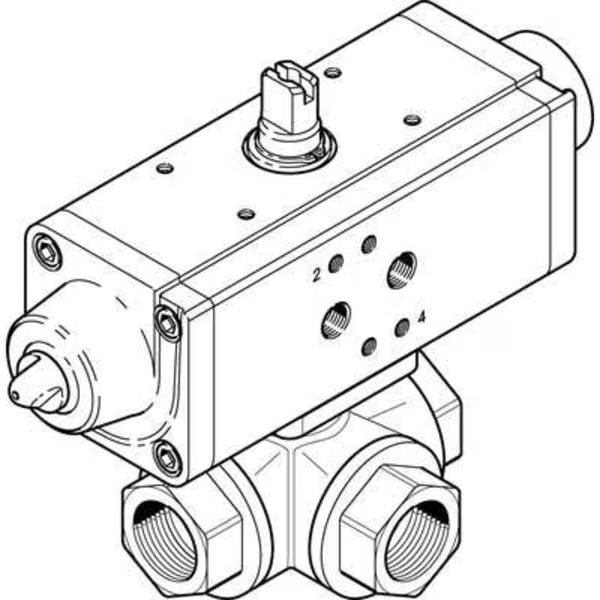 Ball Valve Actuator Unit VZBA-3/8